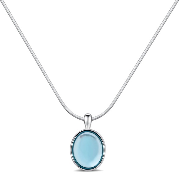 Jewelry - Sterling silver aquamarine necklace